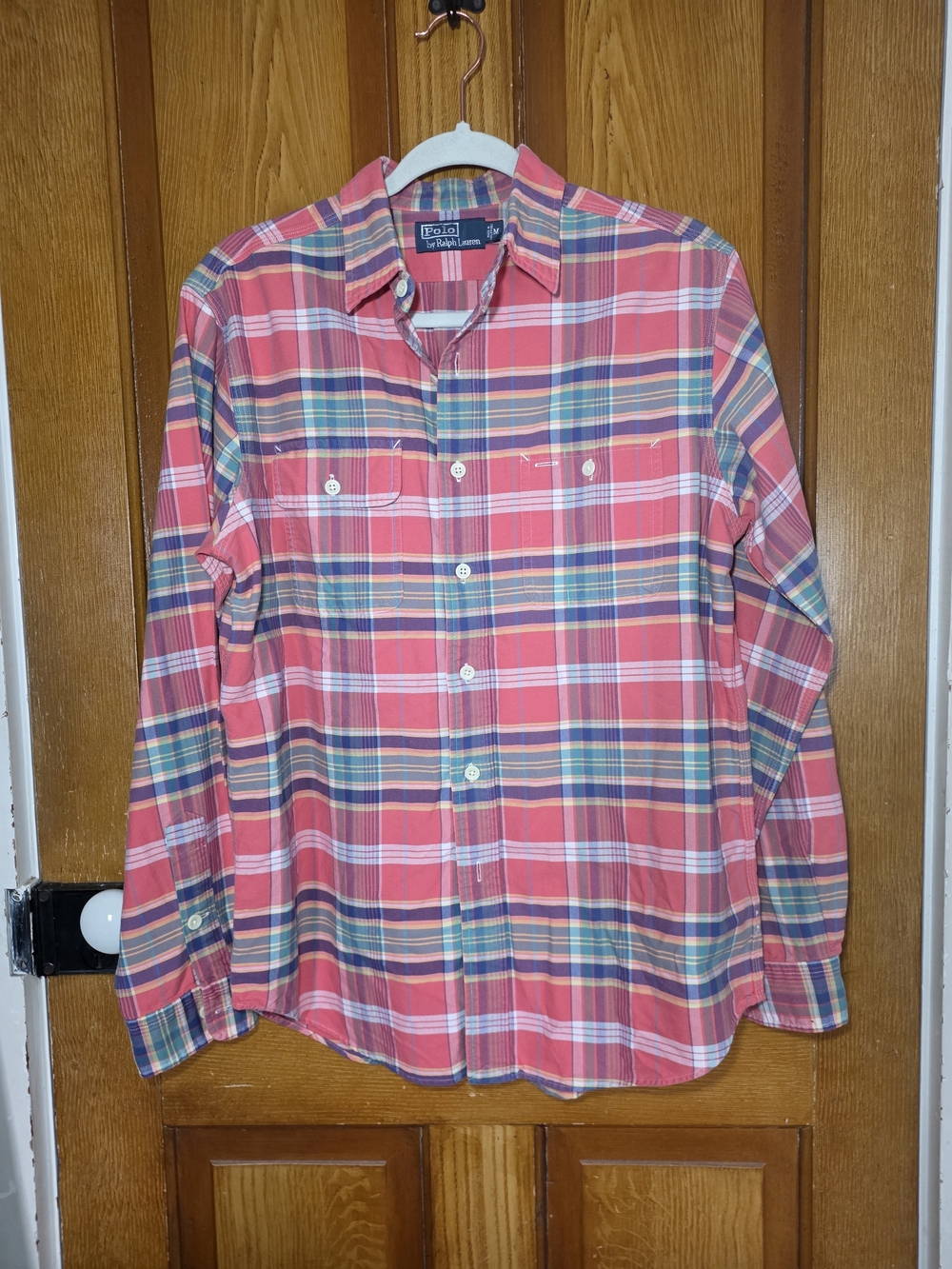 Polo by Ralph Lauren Red Plaid Long-Sleeve Button-Up Shirt